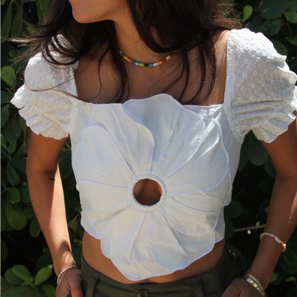 House Of Sunny Cali Crop Top